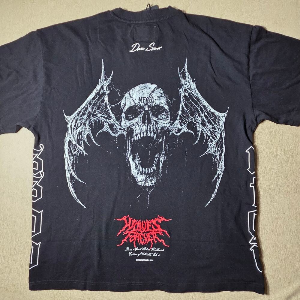 Darc Sport Echoes of Valhalla Ch 2 Darc Wings Side By Side Premium Tee Black L